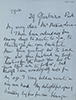 Letter from Charlotte Despard to Emmeline Pethick-Lawrence