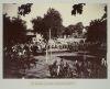 Photograph captioned 'His Excellency the Viceroy leaving Gwalior Station'