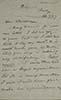 Letter from John Herschel