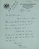 Letter from E. G. Norris to Lord Pethick-Lawrence