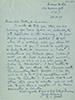 Letter from R. C. Ghose to Lord Pethick-Lawrence