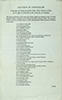 Printed list of the names of members of the Senate of the University of Cambridge who have nominated Nehru as Chancellor