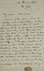 Letter from John Herschel