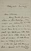 Letter from John Herschel