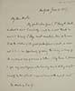 Letter from George Bancroft