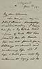 Letter from John Herschel