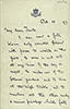 Letter from F. W. Lawrence to Edith Jane Lawrence