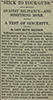 Cutting from The Standard, containing an article by Lady Betty Balfour headed ‘“Stick to your Guns.” Against Militancy—and Something More. A Test of Sincerity’
