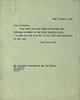 Carbon copy of a letter from F. W. Pethick-Lawrence to Sir Victor Warrender