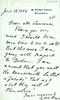 Letter from Lydia Keynes to F. W. Pethick-Lawrence