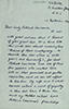 Letter from Richard Pankhurst to Lady Pethick-Lawrence