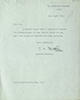 Letter from I. M. Butler to F. W. Pethick-Lawrence