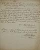 Letter from Joseph Hendy to John Carter